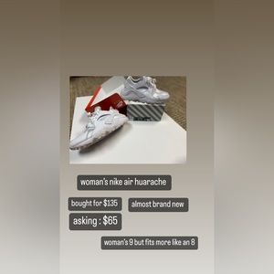 woman’s nike air huarache